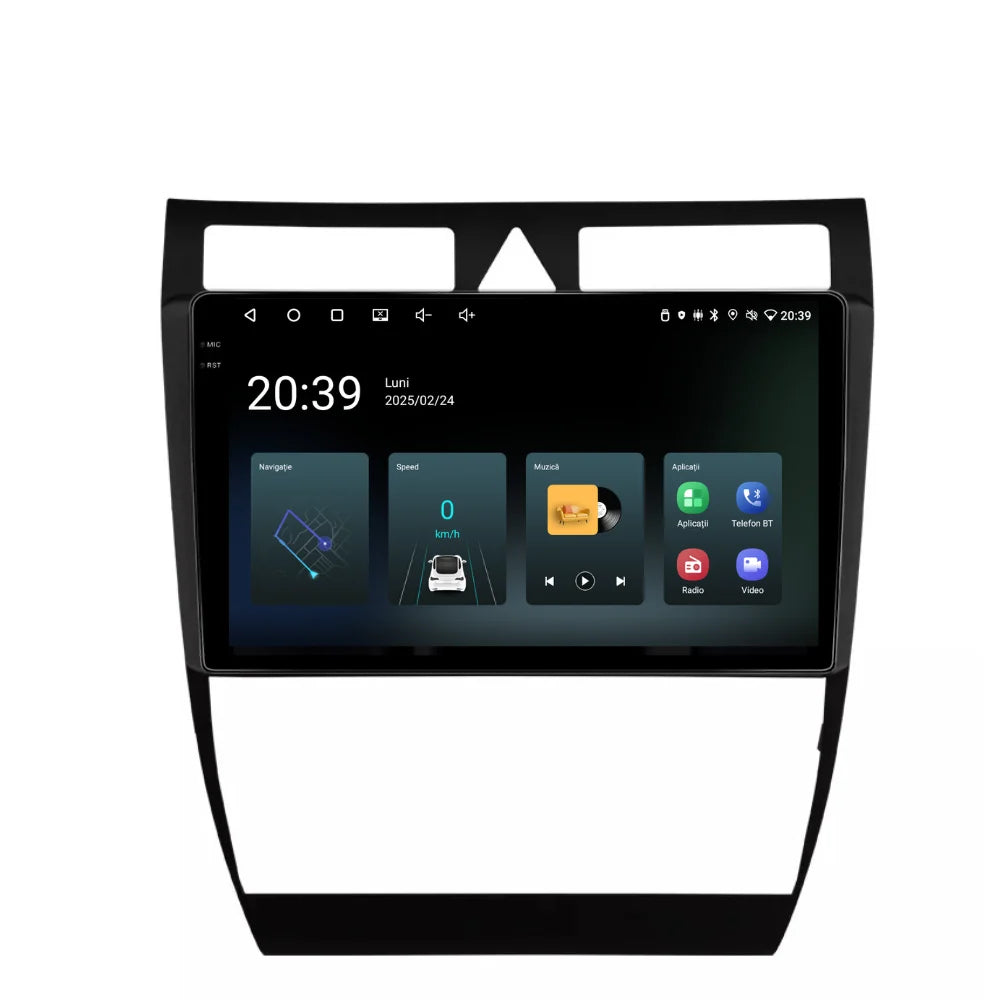 Navigatie Audi A6 C5 (1997-2006), Android, Ecran 9 inch, 4GB RAM 64GB, 4-core