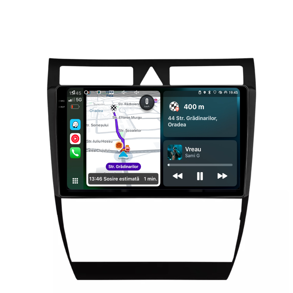 Navigatie Audi A6 C5 (1997-2006), Android, Ecran 9 inch, 2GB RAM 32GB