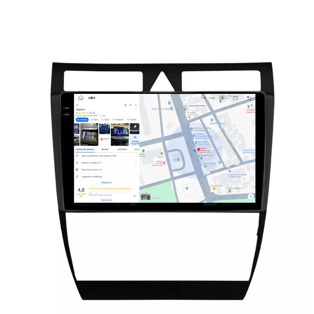 Navigatie Audi a6 c5 1997-2006, Android 13,Ecran 2K, 8GB RAM 256GB, Octa Core, carplay /android auto