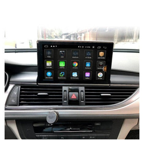 Navigatie Audi A6 C7 (2009-2018) Android, Ecran 9 inch, retractabil, Carplay / Youtube