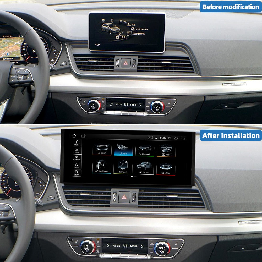 Navigatie Audi Q5 (2017-2020),12.5 inch, 8GB RAM, carplay / android auto