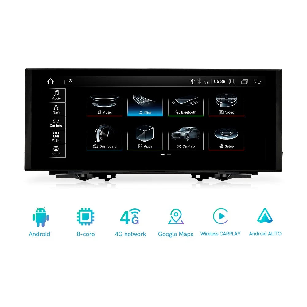 Navigatie Audi Q5 (2017-2020),12.5 inch, 8GB RAM, carplay / android auto