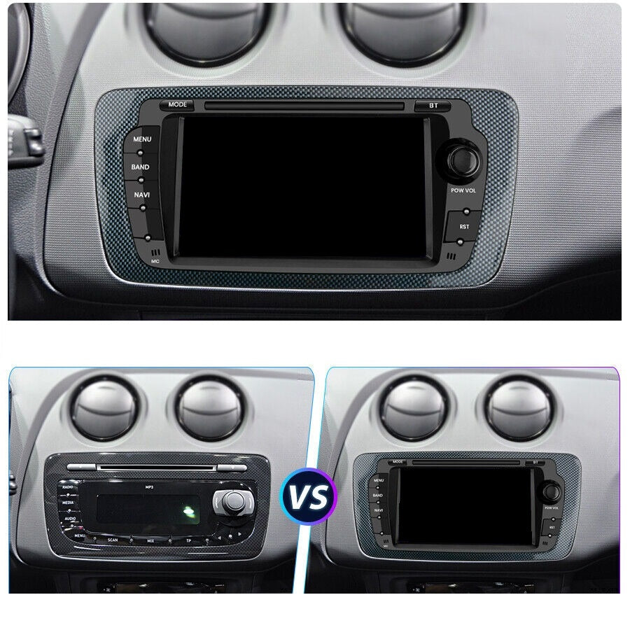 Navigatie Seat Ibiza 6J 2009-2013, Android, 4GB RAM 64GB, carplay / android auto