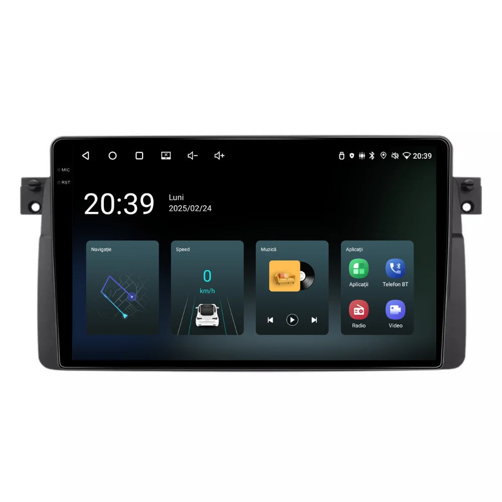 Navigatie BMW E46 (1998-2006), Android, Ecran 9 inch, 2GB RAM 32GB