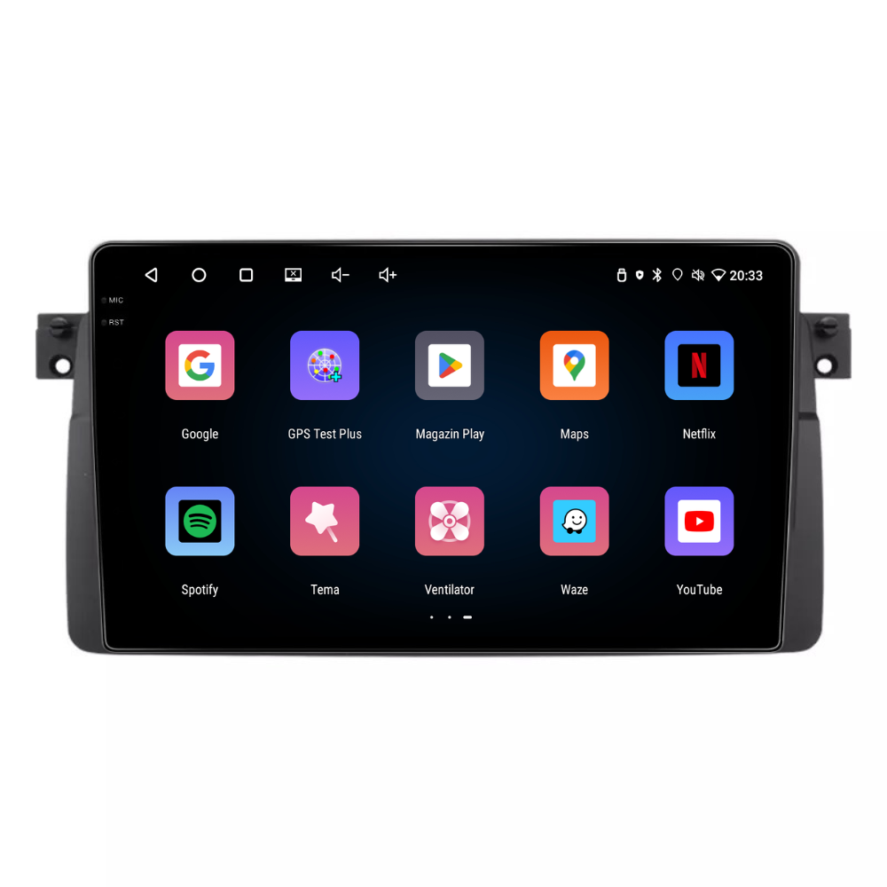 Navigatie BMW E46 (1998-2006), Android, Ecran 9 inch, 4GB RAM 64GB, 4-core