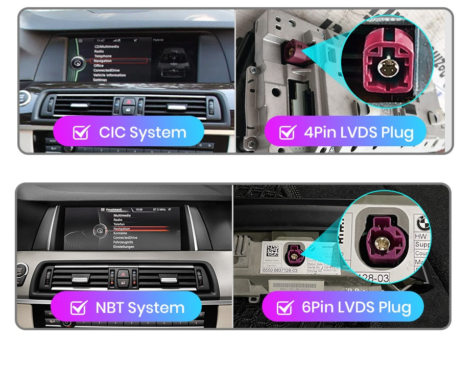 Navigatie Bmw seria 5 (2011-2012), 4GB RAM 64GB, 8-core, sistem CIC