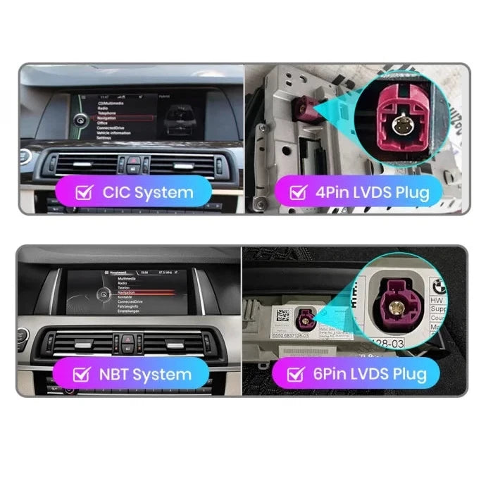 Navigatie Bmw seria 7 (2009-2012), 4GB RAM 64GB, Ecran 12.3 inch, 8-core, sistem CIC