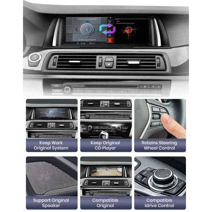 Navigatie Bmw Z4 (2009-2012), 4GB RAM 64GB, Ecran 12.3 inch, 8-core, sistem CIC