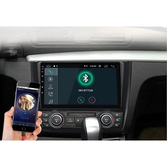 Navigatie BMW Seria 1 E81 E82 E87 E88 (2003-2014), Android 12, 1GB RAM 32GB, waze, youtube, google maps,bluetooth