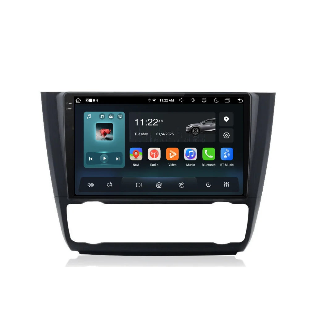 Navigatie Bmw Seria 1 E87 / E88 (2004-2011), Android, Ecran 2K, 8GB RAM 256GB, 8-core