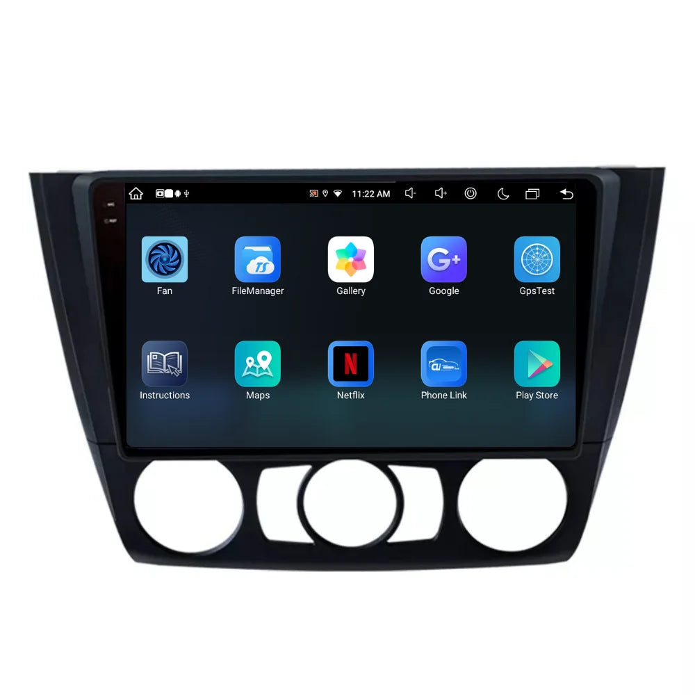 Navigatie Bmw Seria 1 E87 / E88 (2004-2011), Android, Ecran 2K, 8GB RAM 256GB, 8-core