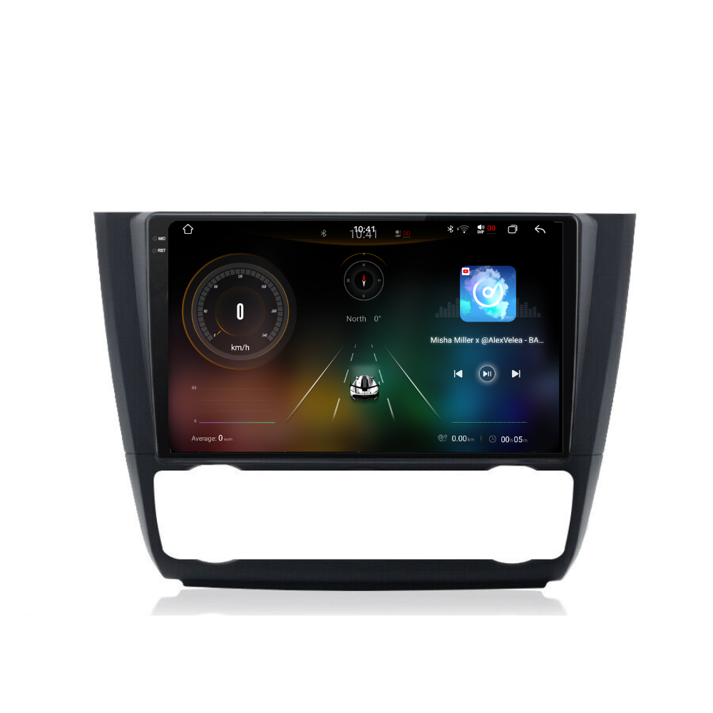 Navigatie Bmw Seria 1 E87 / E88 (2004-2011), Android, Ecran 9 inch 2K, 12GB RAM 256GB, 8-core
