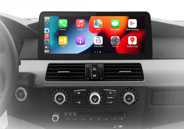 Navigatie BMW Seria 5 E60 (2004-2008), Android, 8GB RAM 256GB, Ecran 12.3 inch, 8-core, sistem CCC