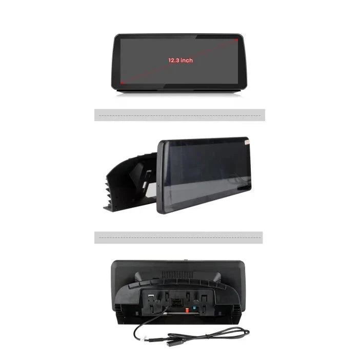 Navigatie BMW Seria 5 E60 (2009-2010), Android, 8GB RAM 256GB, Ecran 12.3 inch, 8-core, sistem CIC