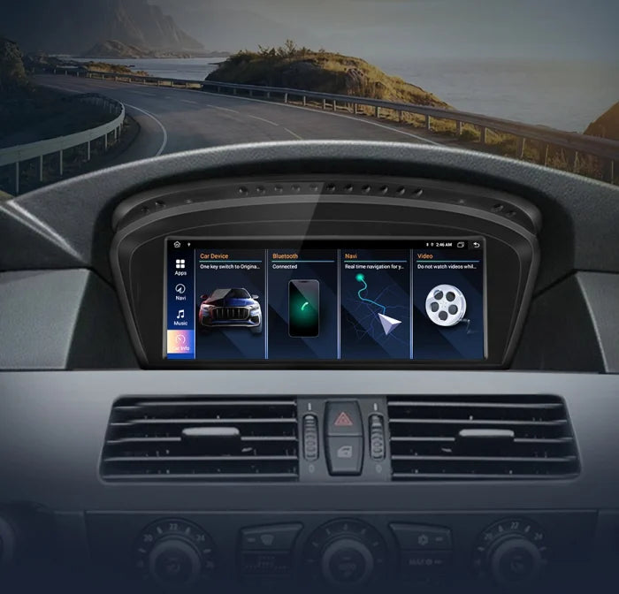Navigatie BMW Seria 3 E90 E91 E92 E93 (2004-2012), Ecran 8.8 inch, Carplay / Android Auto