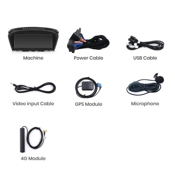 Navigatie BMW Seria 3 E90 E91 E92 E93 (2004-2012), Ecran 8.8 inch, Carplay / Android Auto