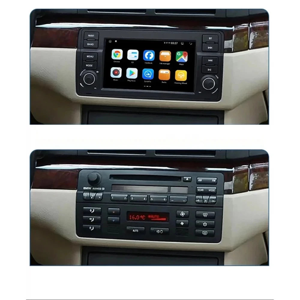 Navigatie Bmw seria 3 E46 (1998-2006), 2GB RAM 64GB, ecran 7 inch