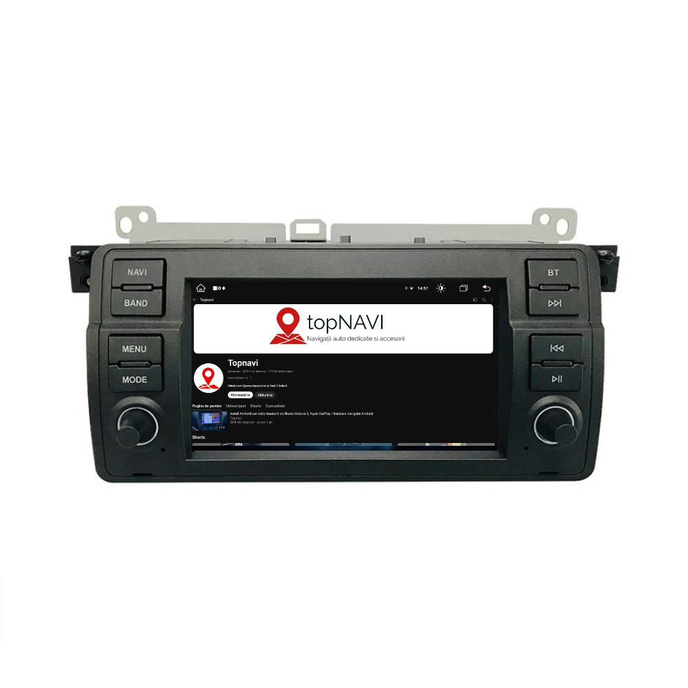 Navigatie Bmw seria 3 E46 (1998-2006), 4GB RAM 64GB, ecran 7 inch