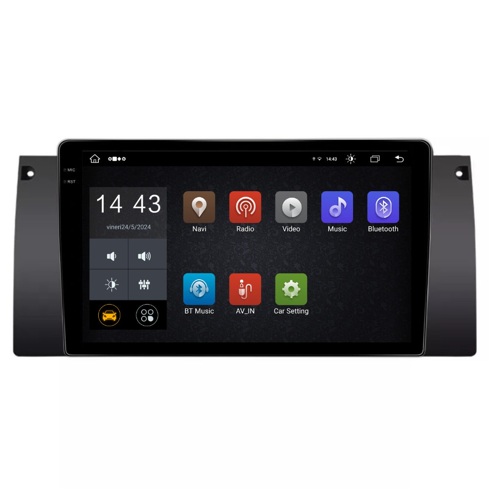Navigatie Bmw seria 5 e39, Bmw X5 E53, Android 13,Ecran 2K, 4GB RAM 64GB, Octa Core, carplay /android auto