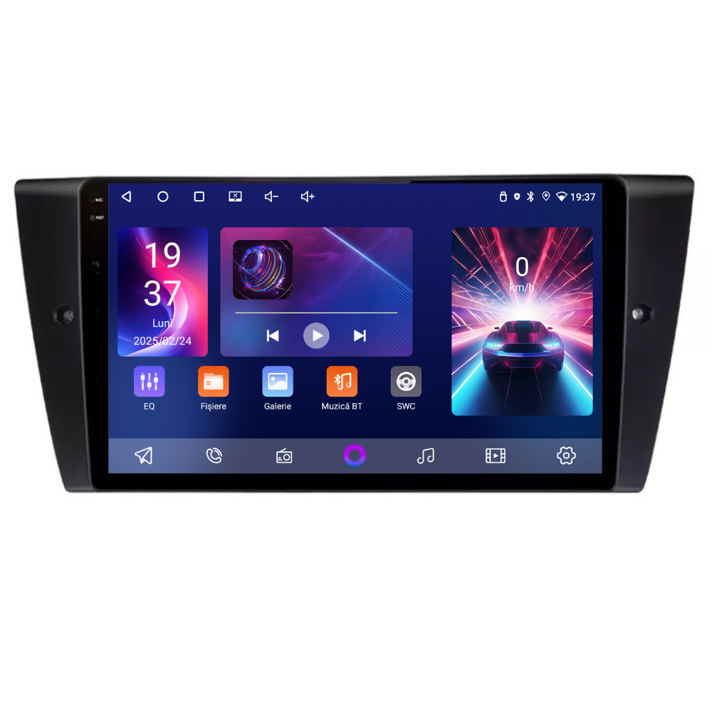 Navigatie BMW Seria 3 (2004-2012), Android, Ecran 9 inch, 4GB RAM 64GB, 4-core