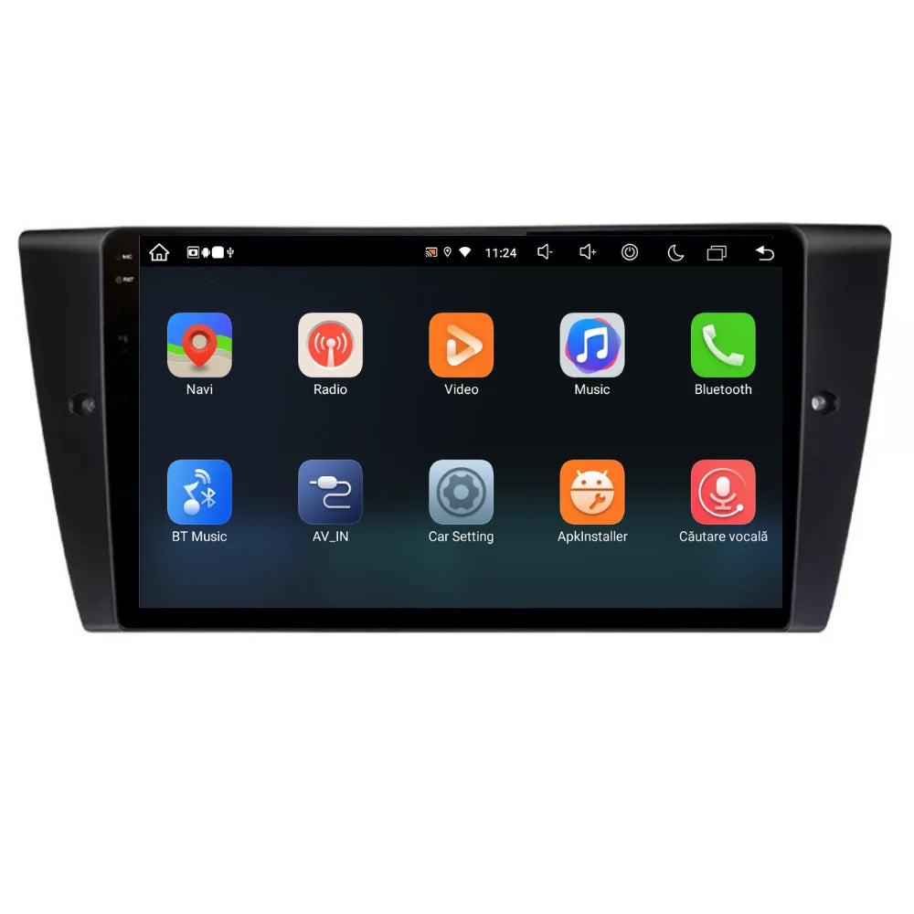 Navigatie BMW Seria 3 (2004-2012), Android, Ecran 9 inch, 8GB RAM 256GB, 8-core