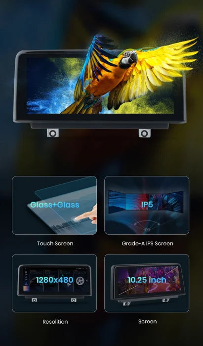 Navigatie Bmw Seria 3 F34 GT (2011-2016), Android, 4GB 64GB, sistem NBT EVO