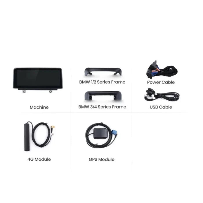 Navigatie Bmw Seria 2 GT F46 (2014-2016), Android, 4GB 64GB, sistem NBT