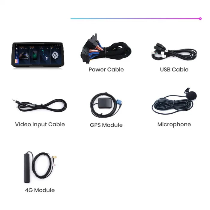 Navigatie Bmw Seria 3 F34 GT (2011-2016), Android, 8GB 256GB, ecran 12.3 inch, sistem NBT