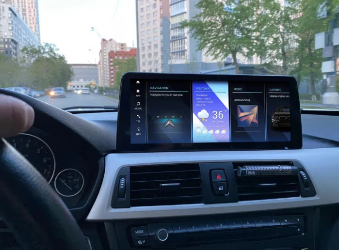 Navigatie Bmw Seria 3 F34 GT (2016-2017), Android, 4GB 64GB, ecran 12.3 inch, sistem NBT EVO