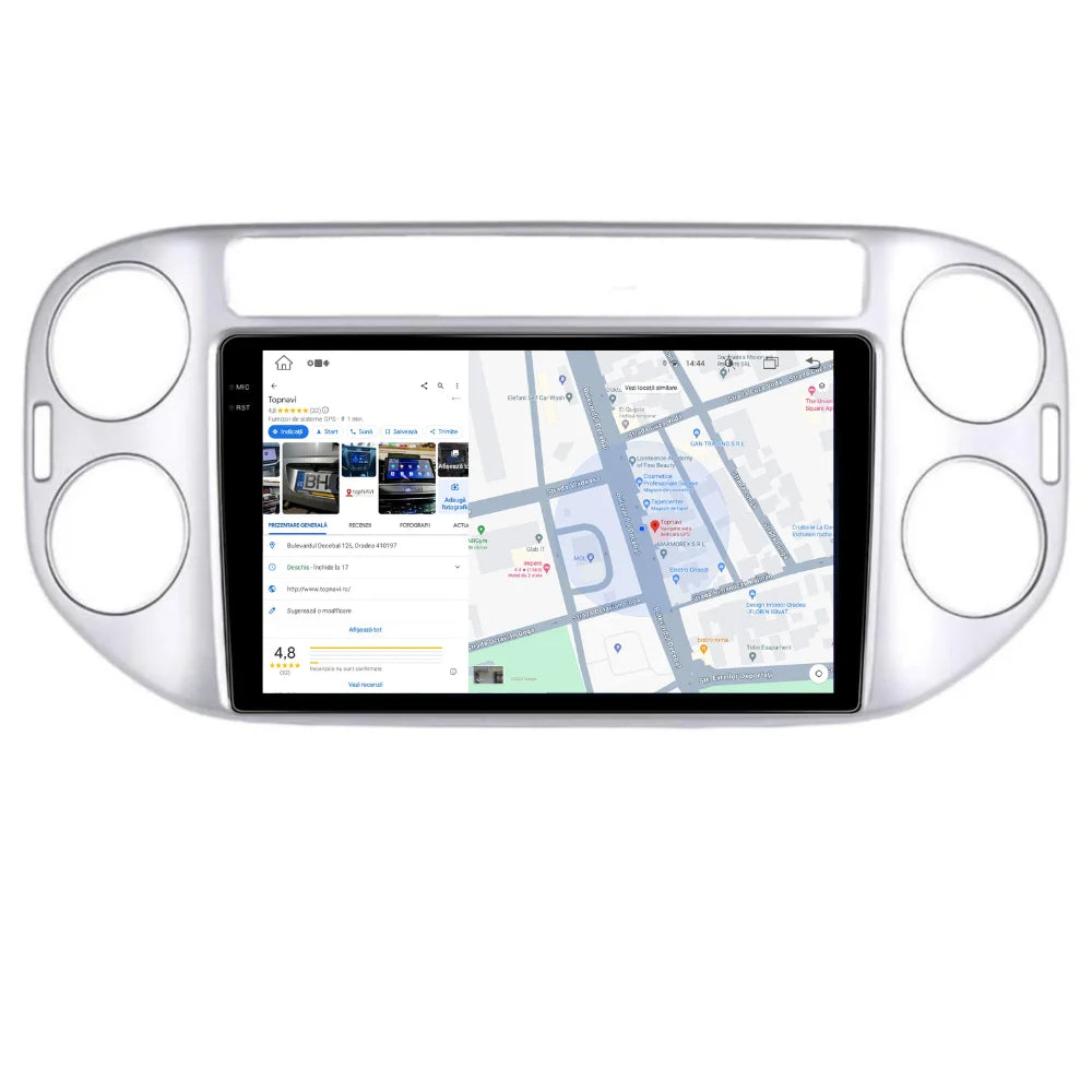 Navigatie Volkswagen Tiguan 2011-2016, Android 13,Ecran 2K, 4GB RAM 64GB, Octa Core, carplay /android auto