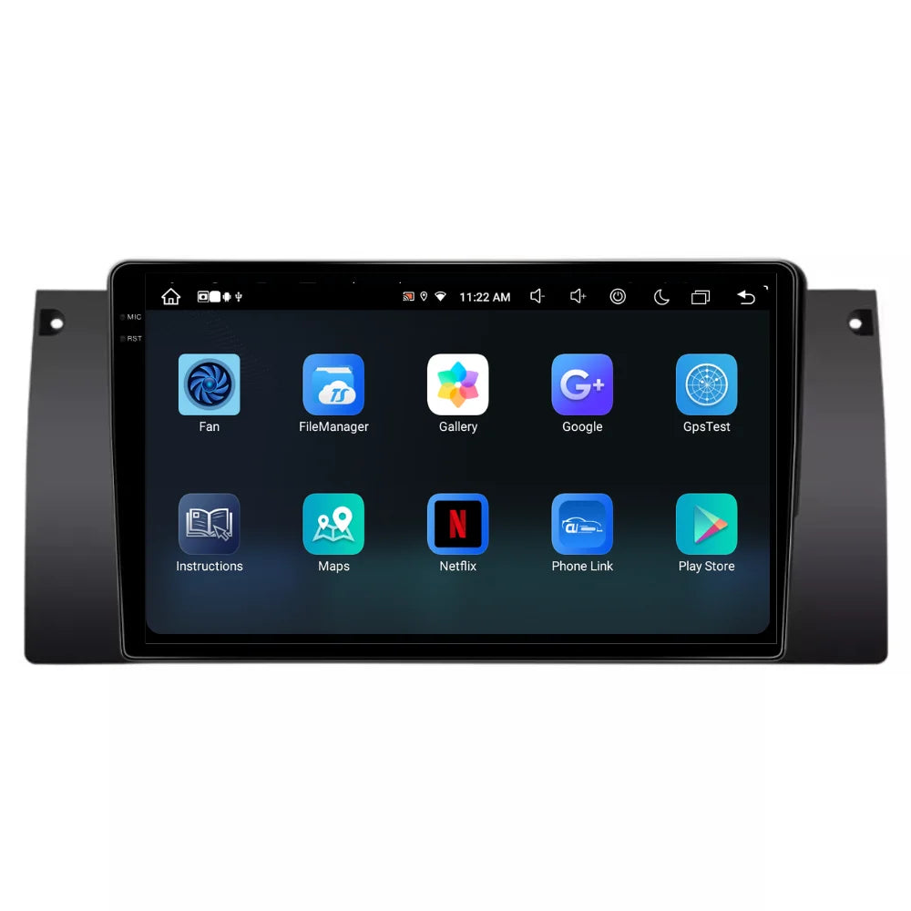 Navigatie Bmw seria 5 e39, Bmw X5 E53, Android 13,Ecran 2K, 8GB RAM 256GB, Octa Core, carplay /android auto