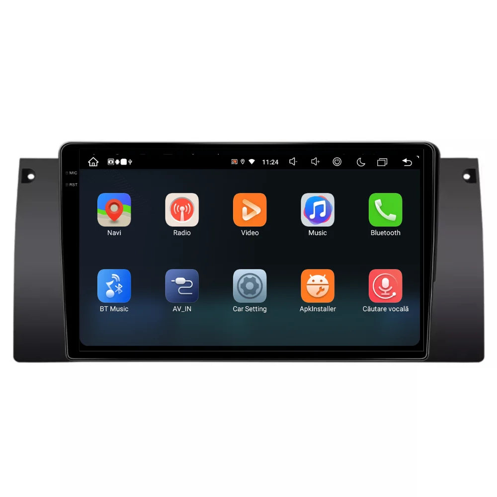 Navigatie Bmw seria 5 e39, Bmw X5 E53, Android 13,Ecran 2K, 8GB RAM 256GB, Octa Core, carplay /android auto