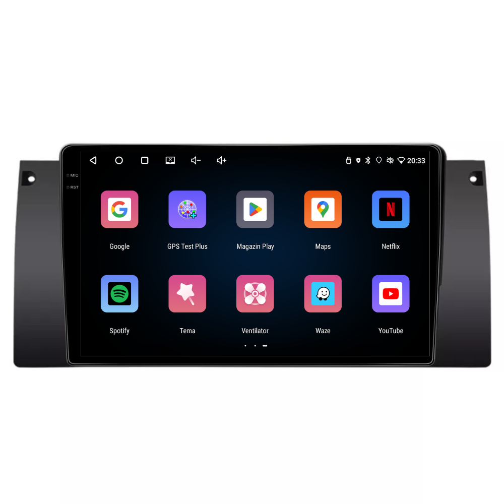 Navigatie Bmw Seria 5 E39 (1995-2004), Android, Ecran 9 inch, 2GB RAM 32GB