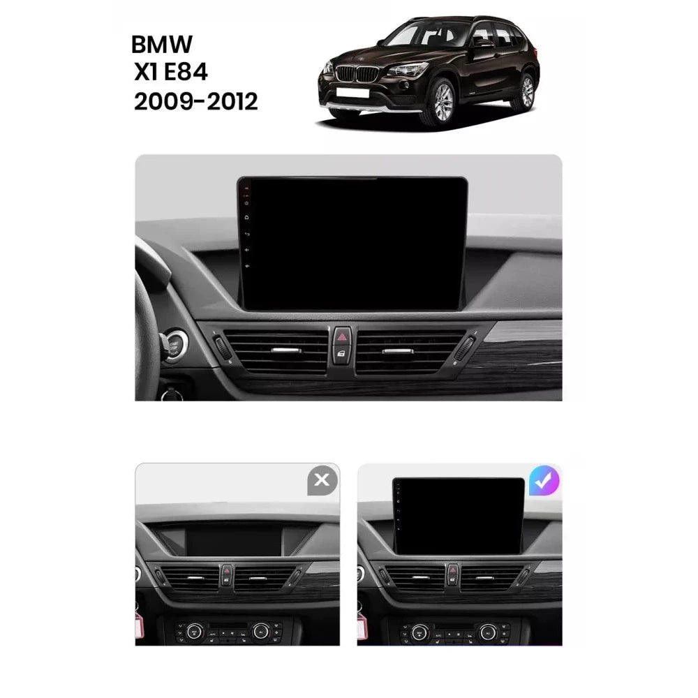 Navigatie BMW X1 E84 (2009-2015), Android, Ecran 10 inch, 2GB RAM 32GB