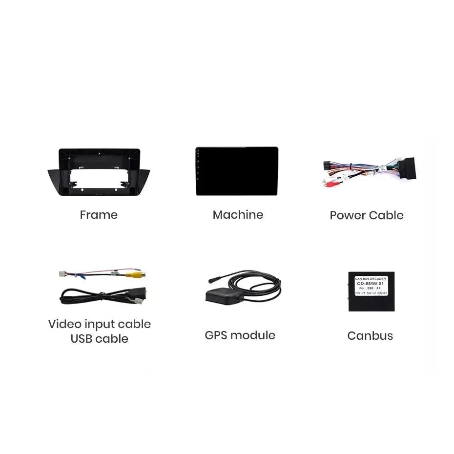 Navigatie BMW X1 E84 (2009-2015), Android, Ecran 10 inch, 4GB RAM 64GB, 4-core