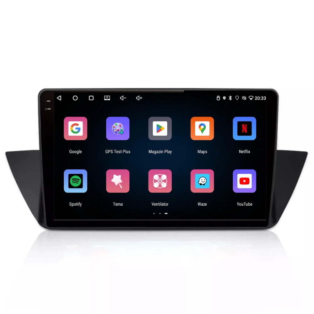 Navigatie BMW X1 E84 (2009-2015), Android, Ecran 10 inch, 2GB RAM 32GB