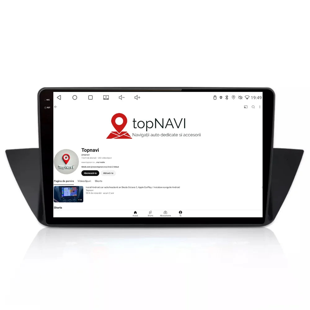 Navigatie BMW X1 E84 (2009-2015), Android, Ecran 10 inch 2K, 12GB RAM 256GB, 8-core