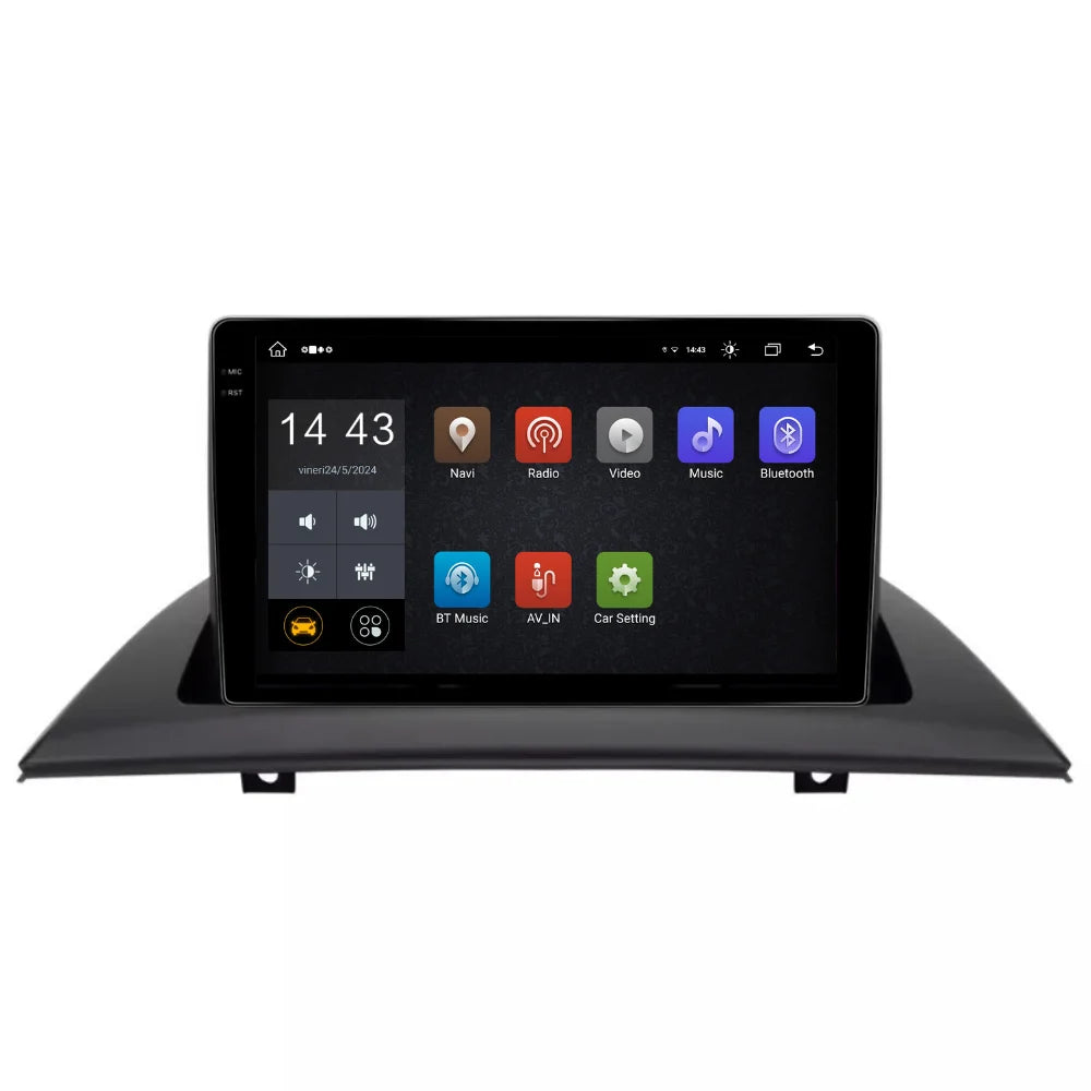 Navigatie BMW x3 E83 2004 - 2012, Android 13,Ecran 2K, 8GB RAM 256GB, Octa Core, carplay /android auto