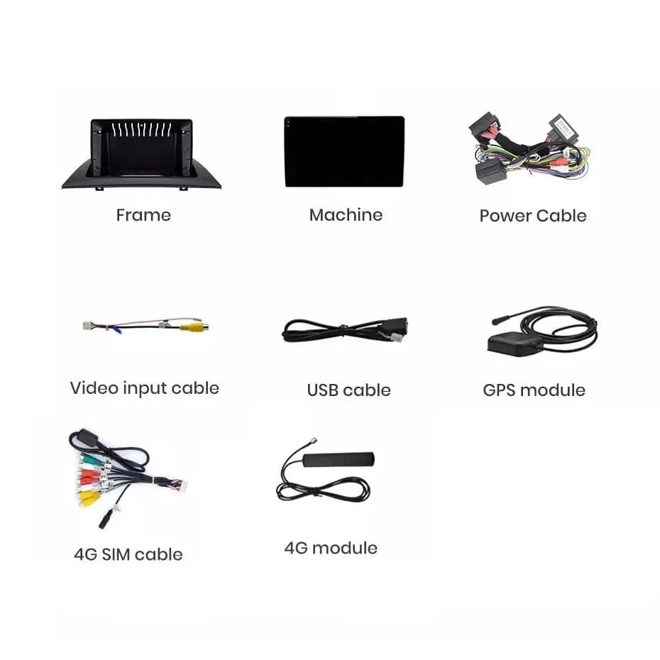 Navigatie BMW x3 E83 2004 - 2012, Android 13,Ecran 2K, 8GB RAM 256GB, Octa Core, carplay /android auto