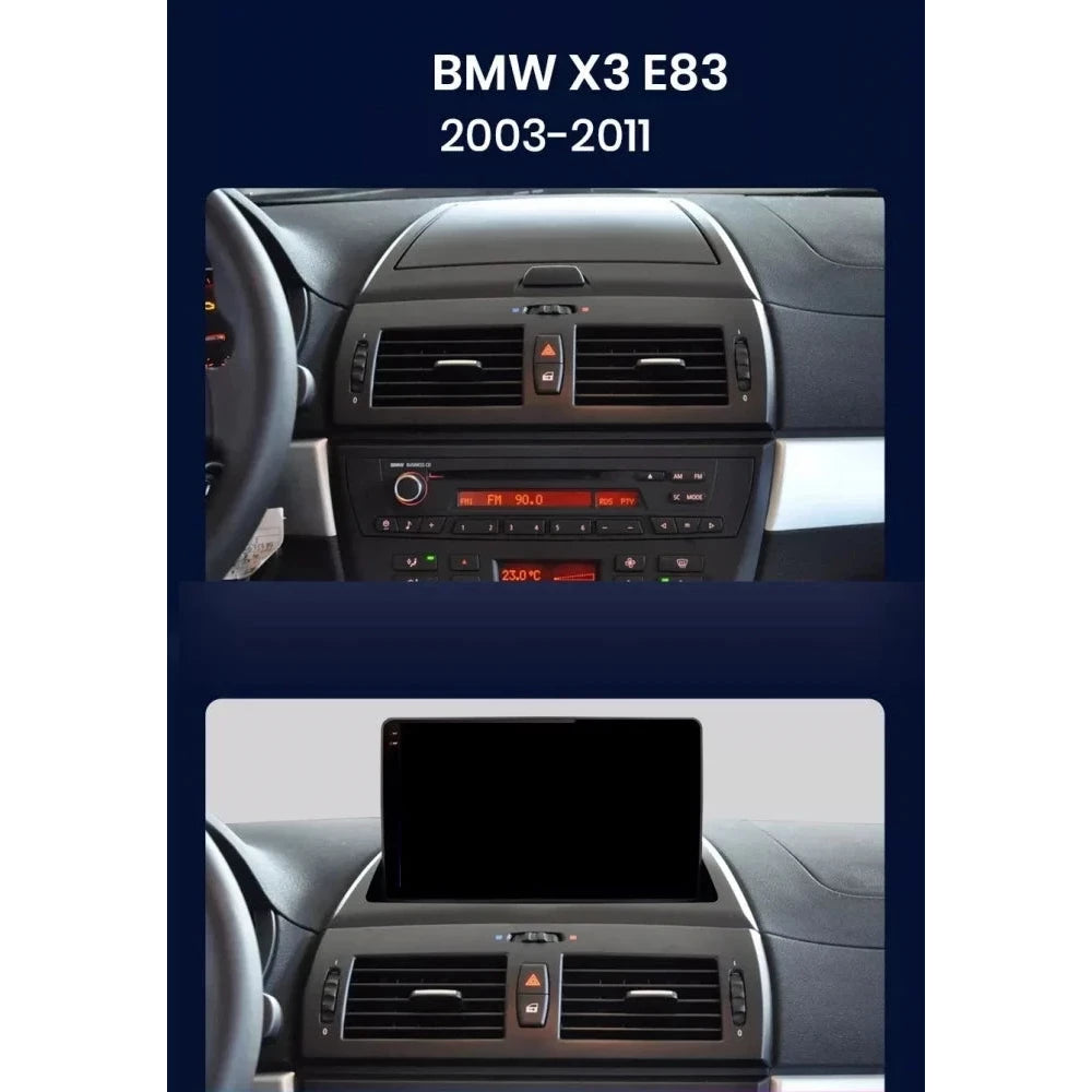 Navigatie BMW x3 E83, android 12, 1GB RAM 32GB