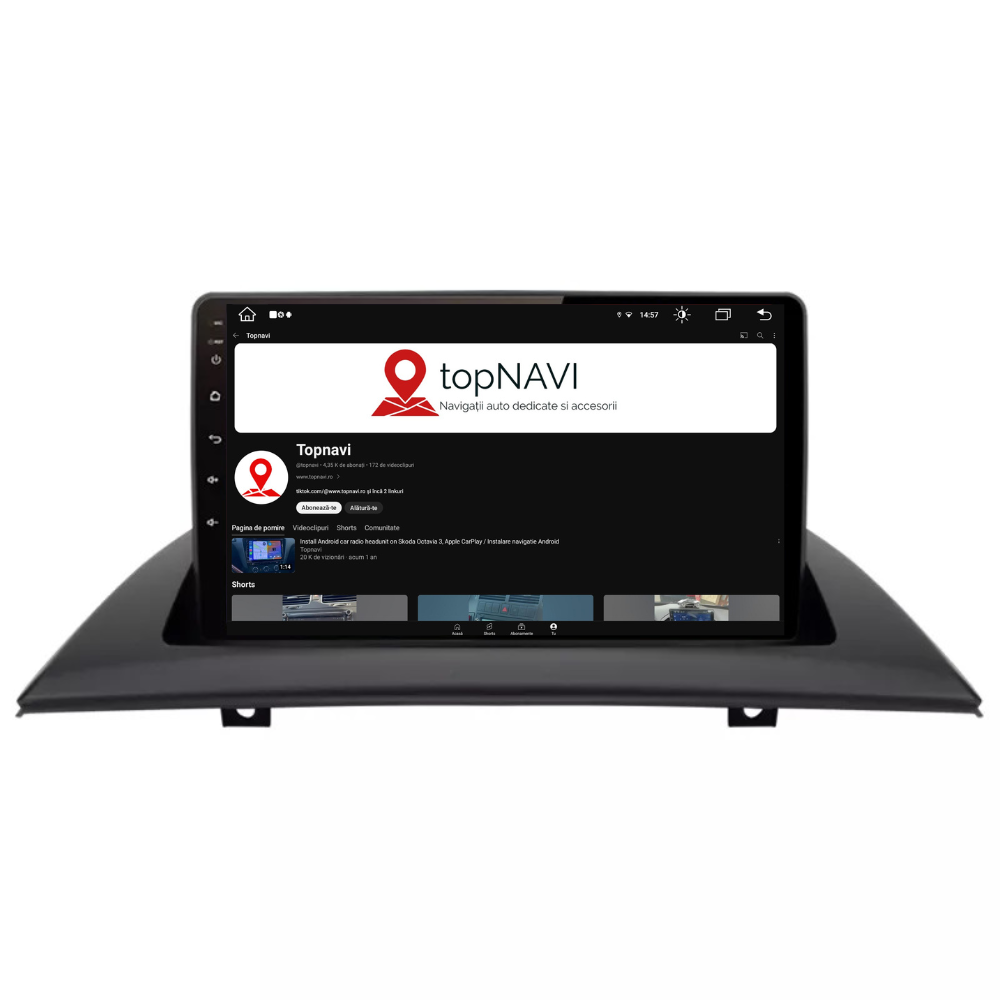 Navigatie BMW x3 E83, android 12, 1GB RAM 32GB