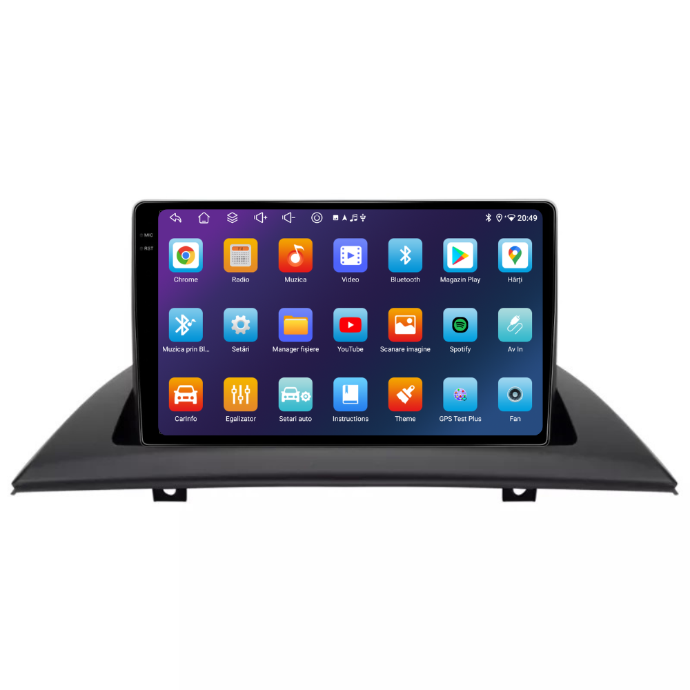 Navigatie Bmw X3 E83 (2003-2011), Android, Ecran 9 inch, 4GB RAM 64GB, 8-core