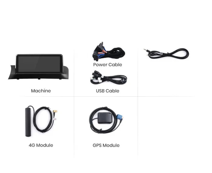 Navigatie BMW X4 F26 (2011-2012), Android, 4GB RAM 64GB, Ecran 10.25 inch, 8-core, sistem CIC