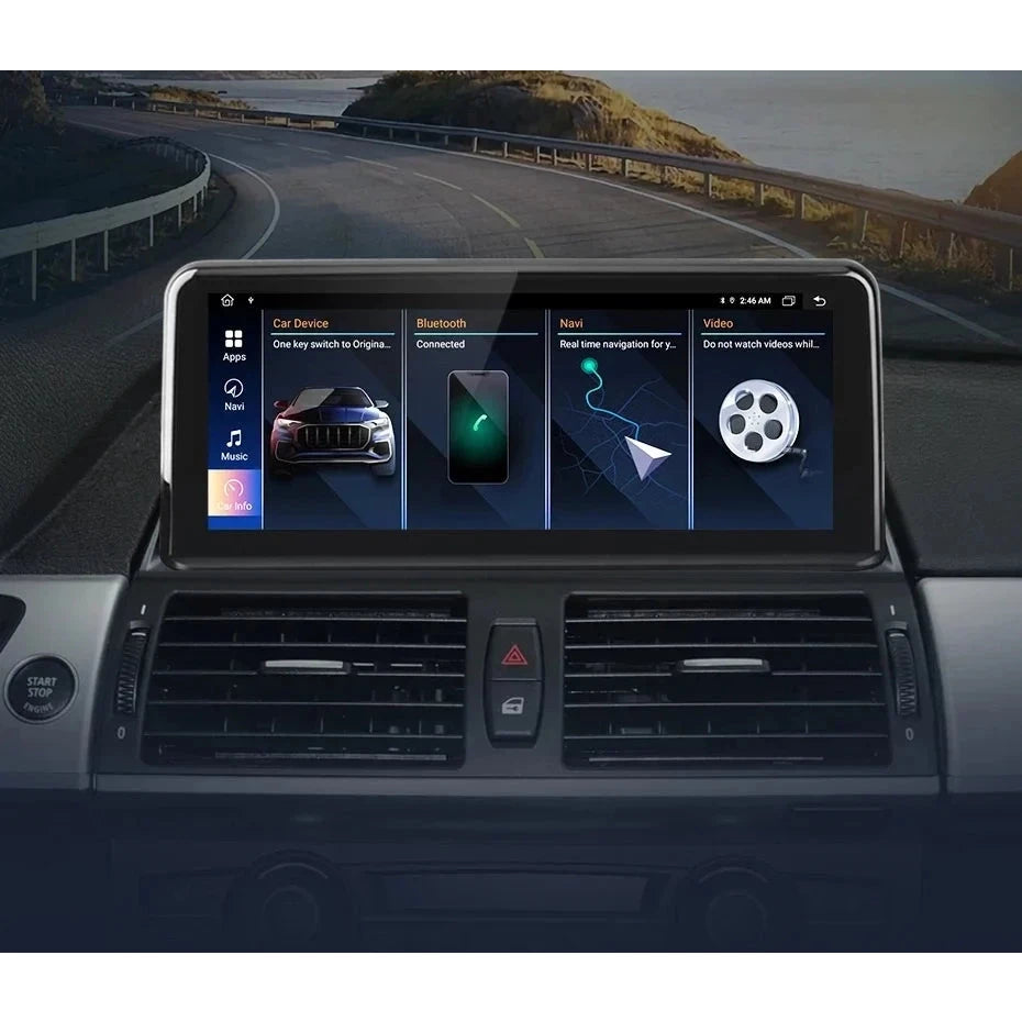 Navigatie Bmw X5 E70 (2009-2013), 8GB RAM 256GB, Ecran 12.3 inch, 8-core, sistem CIC