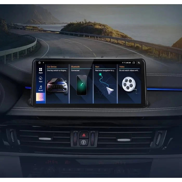 Navigatie Bmw X6 F16 (2014-2017), Android, 4GB RAM 64GB, 8-core, sistem NBT