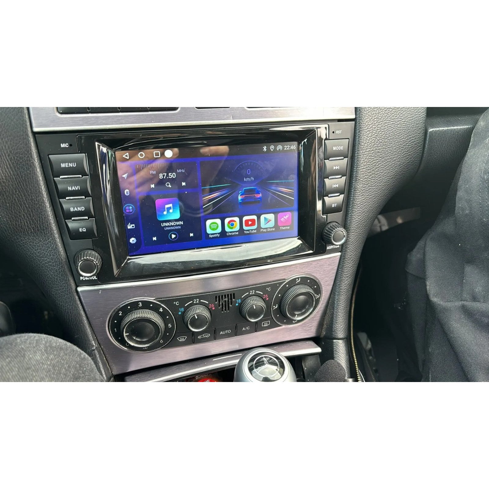 Navigatie Mercedes C-Class w203 (2004-2007), Android, Ecran 7 inch, 2GB RAM 64GB