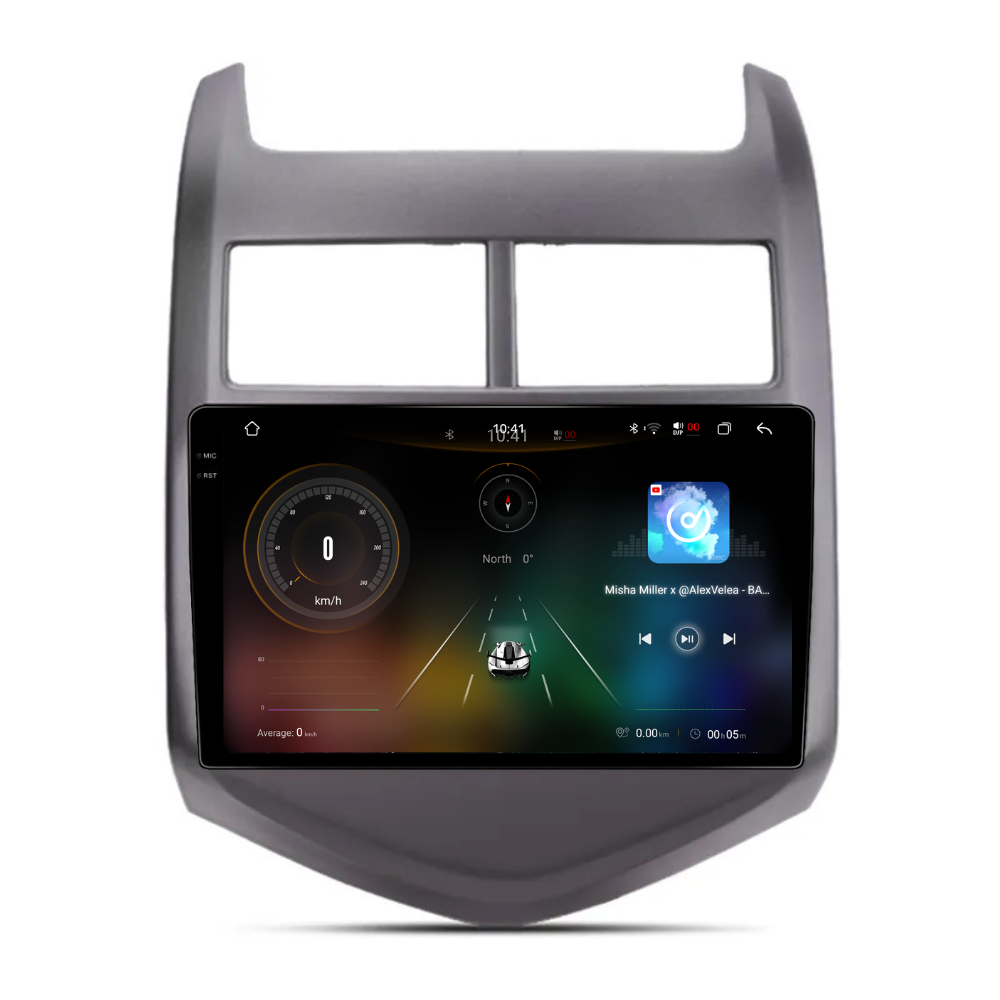 Navigatie Chevrolet Aveo (2011-2015), Ecran 9 inch 2K, 12GB 256GB, 8-core