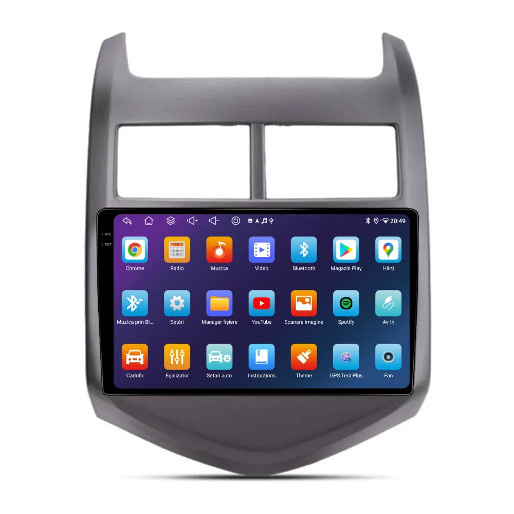 Navigatie Chevrolet Aveo (2011-2015), Ecran 9 inch, 4GB 64GB, 8-core