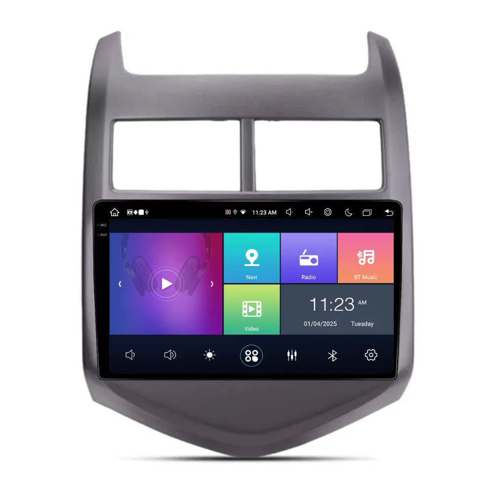 Navigatie Chevrolet Aveo (2011-2015), Ecran 9 inch, 8GB 256GB, 8-core