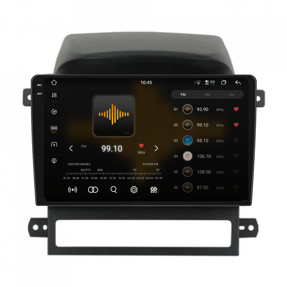 Navigatie Chevrolet Captiva (2006-2011), Ecran 9 inch 2K, 12GB RAM 256GB, 8-core